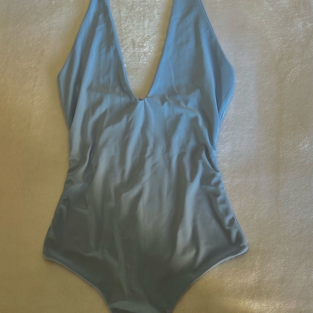 Blue One Piece Jumpsuit